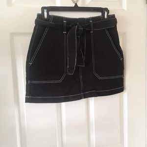 05•Black Khaki Skirt